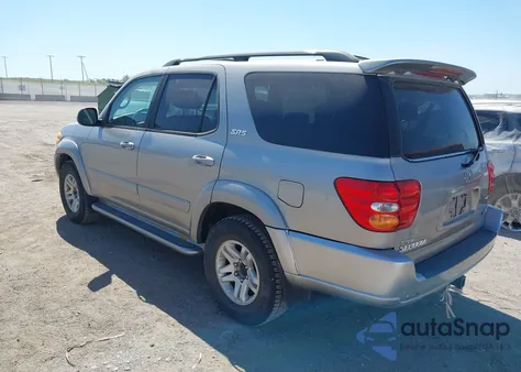 2004 Toyota Sequoia Sr5 V8 из США, поврежденный, VIN 5TDZT34A44S209408